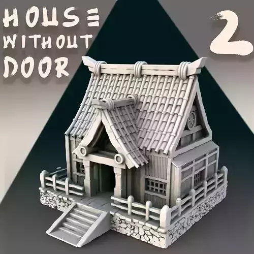 Japanese house  3D print model