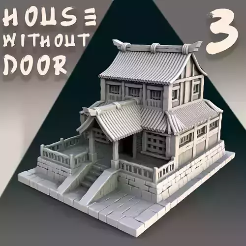 Japanese house  3D print model