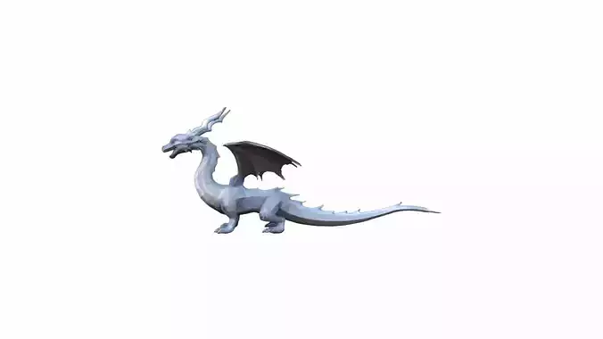 Draco Is  Small Flying Dragons 3d Render