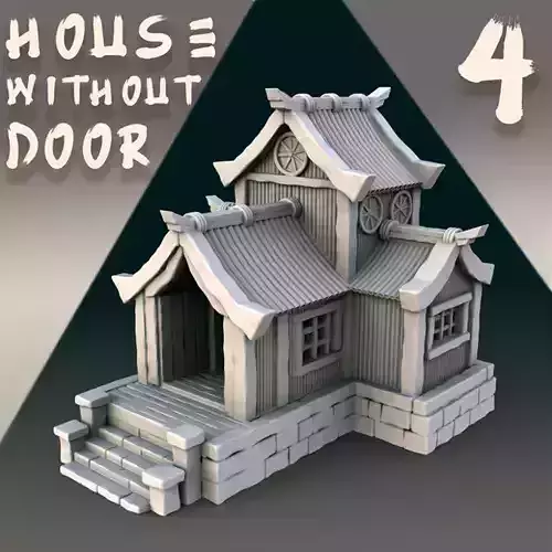 Japanese house  3D print model