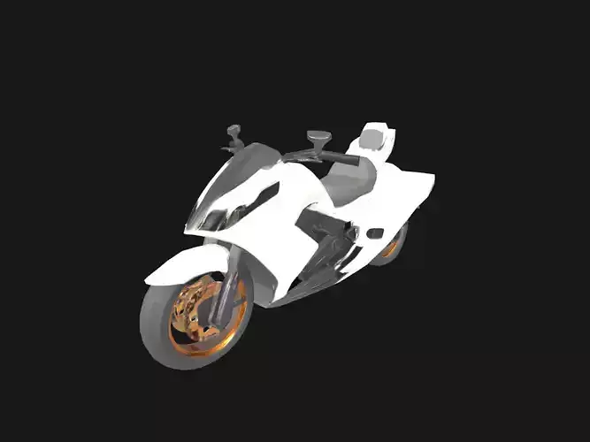 Nexus X-9000 Ultra-Detailed Futuristic Motorbike