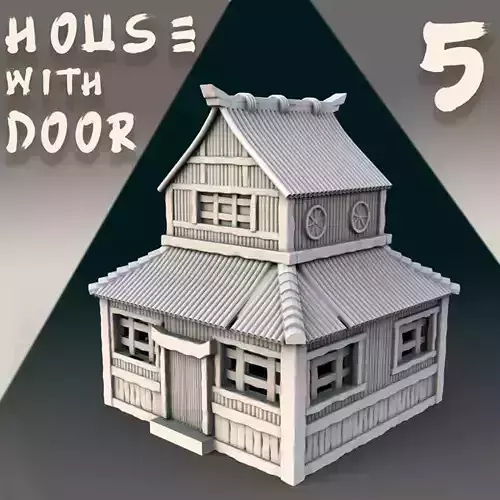 Japanese house  3D print model