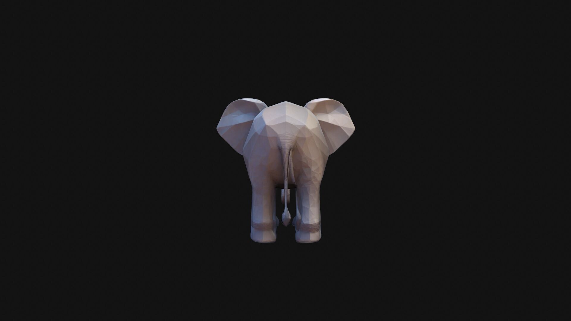  Elephant Largest Land Mamma 3d Render 3D model_5