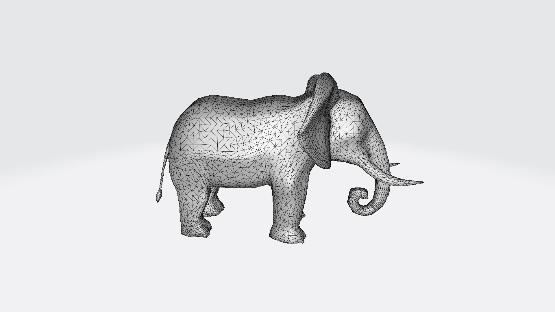  Elephant Largest Land Mamma 3d Render 3D model_8