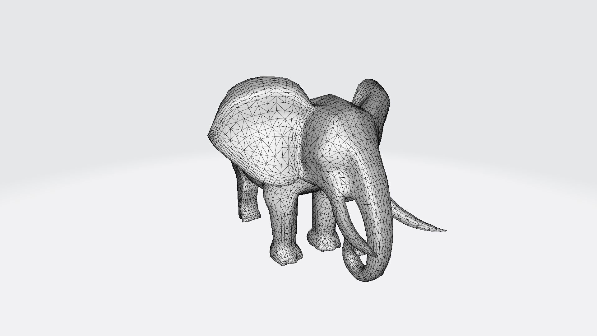  Elephant Largest Land Mamma 3d Render 3D model_7