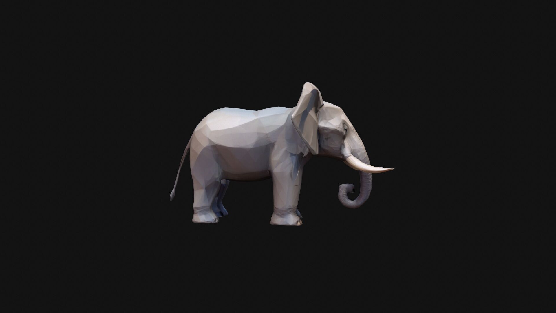  Elephant Largest Land Mamma 3d Render 3D model_3