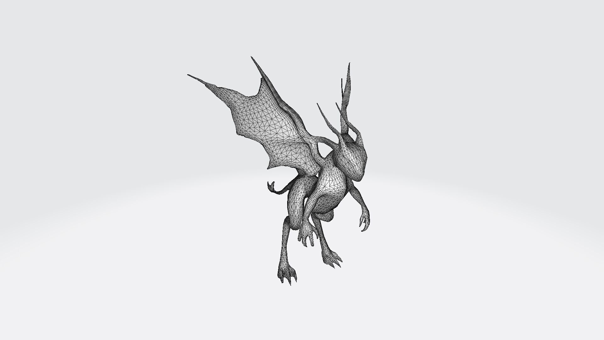Fiery Ember Man Elemental Character 3d Render 3D model_7