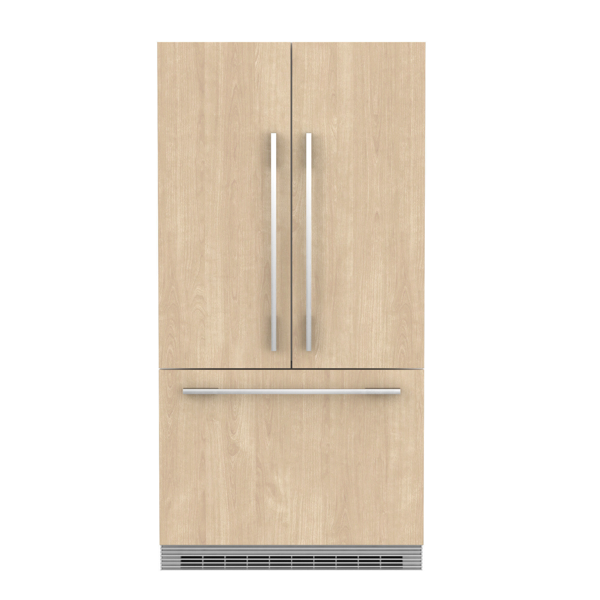 Refrigerator Freezer 90cm Series 7 3D model_1