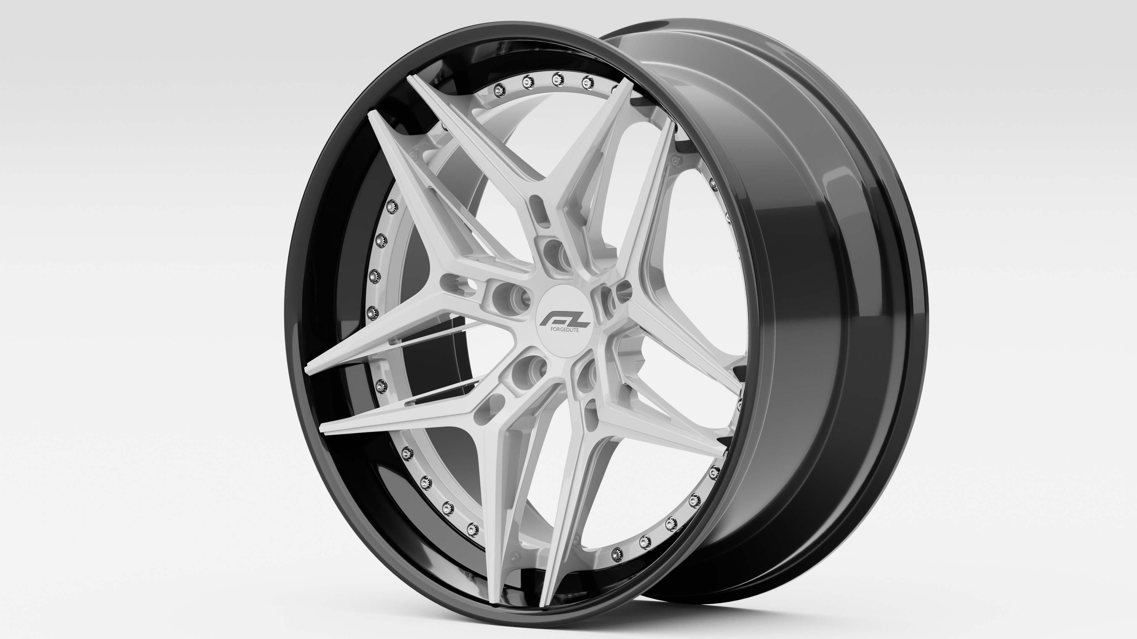 Forgedlite DC9 MODULAR Rim 3D model_2