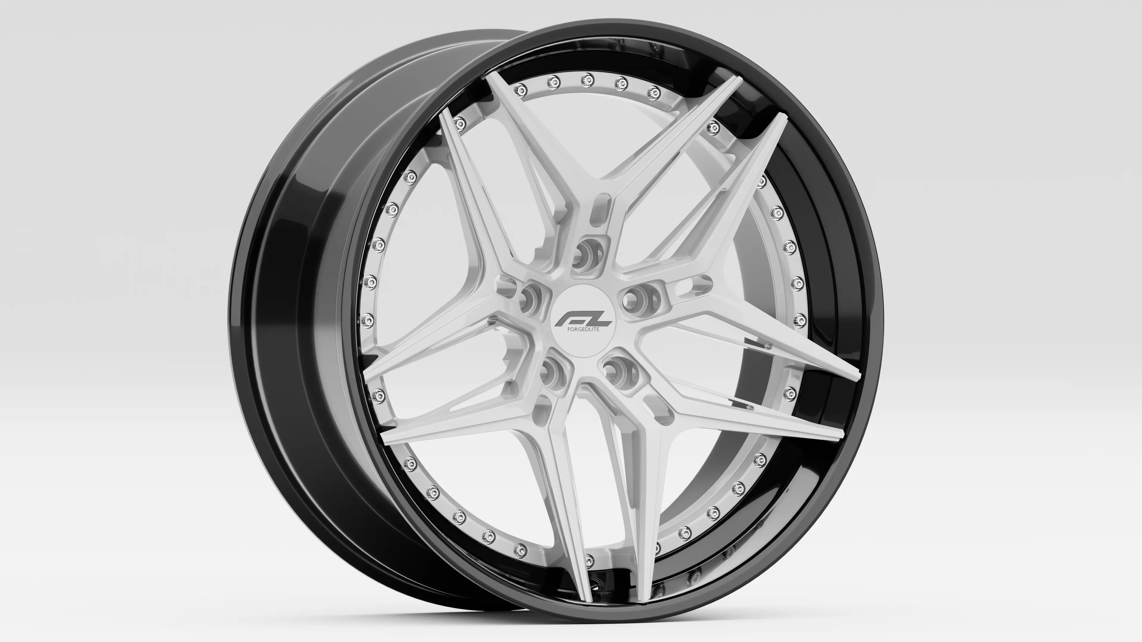 Forgedlite DC9 MODULAR Rim 3D model_0