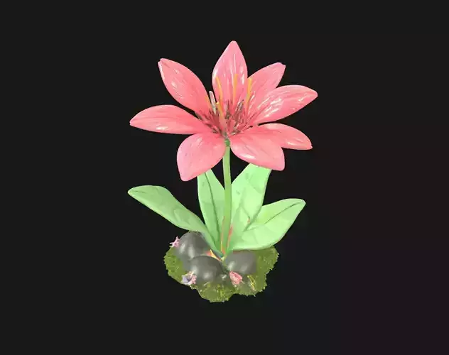Xenobloom Bioluminescent Alien Flower