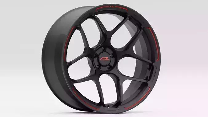 Forgedlite Stark Rim 3D model