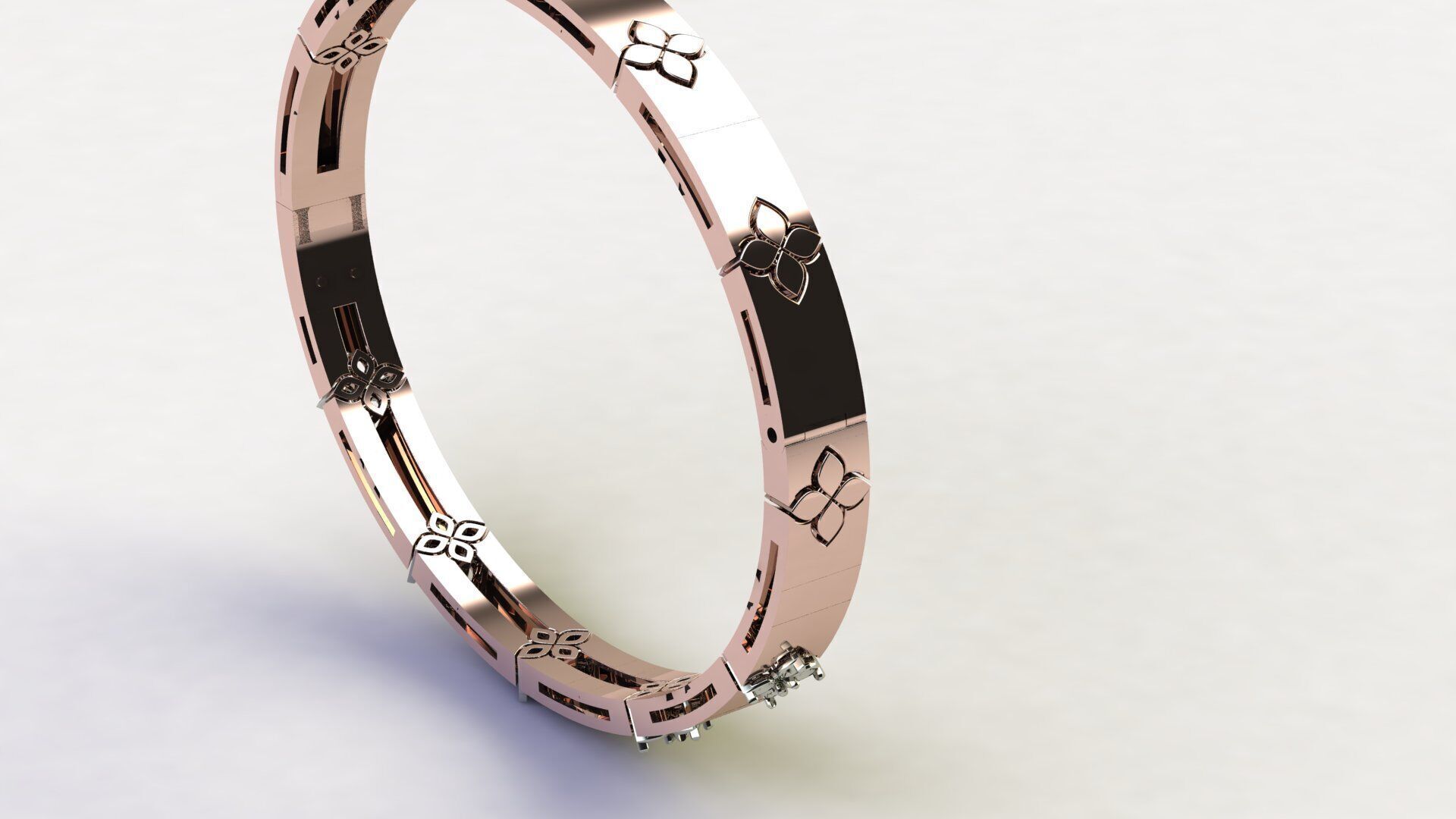 bracelet 3D print model_4