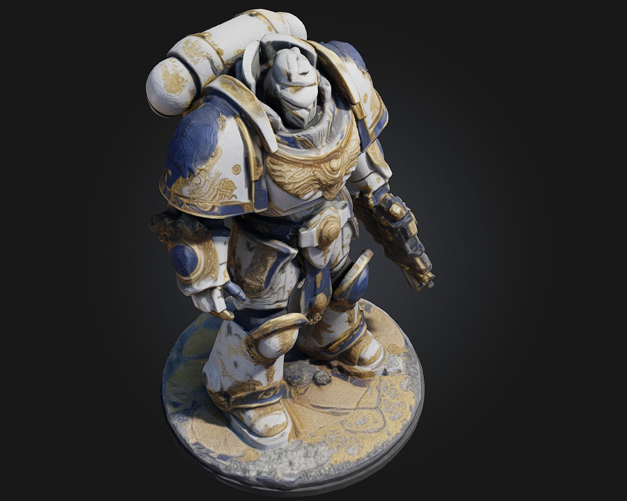 Imperial Guardian 3D print model_7