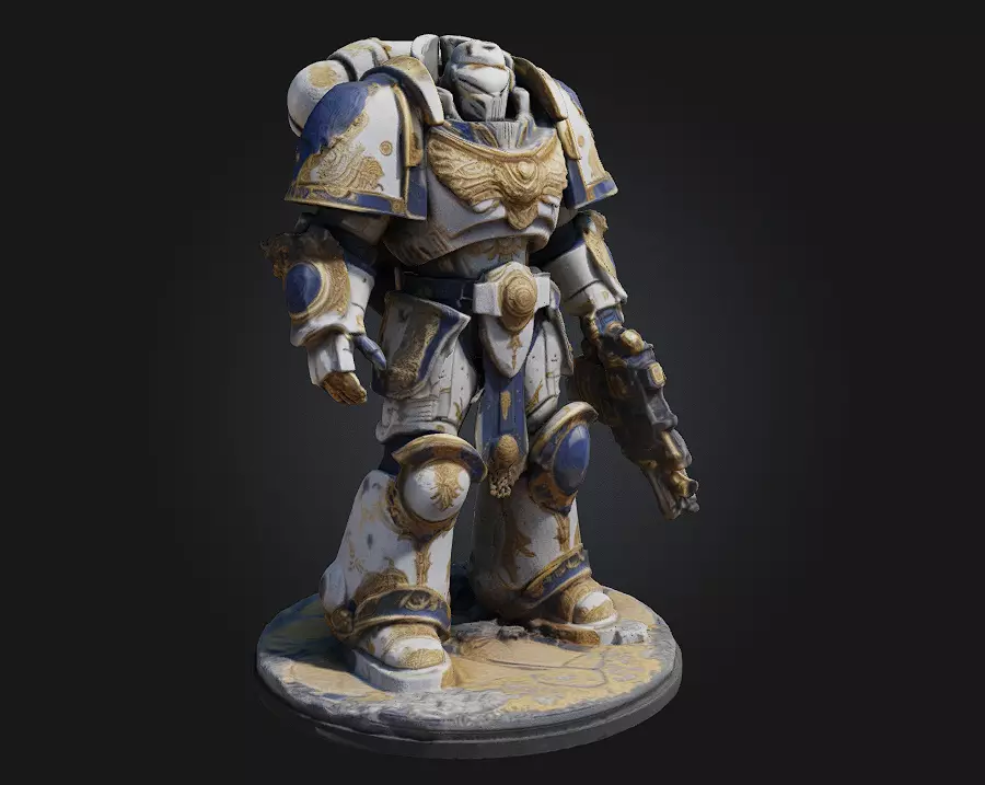 Imperial Guardian 3D print model_0