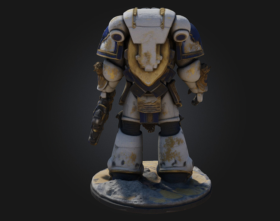 Imperial Guardian 3D print model_4
