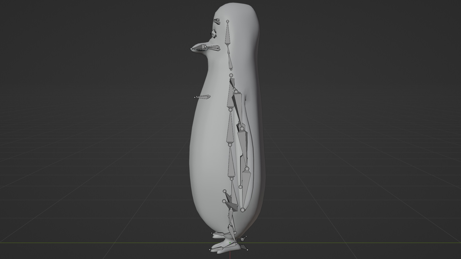 Kowalski from Penguins of Madagascar Low-poly 3D model_20