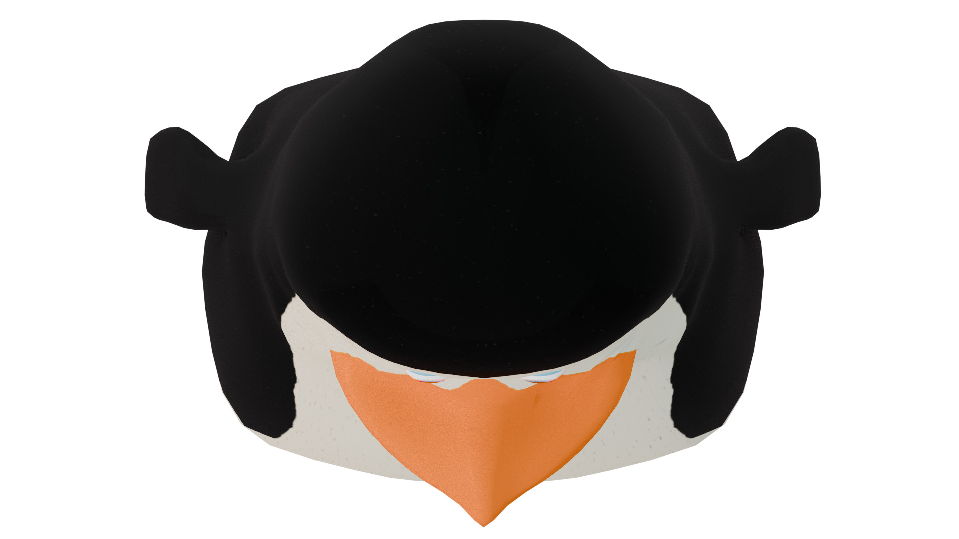 Kowalski from Penguins of Madagascar Low-poly 3D model_14