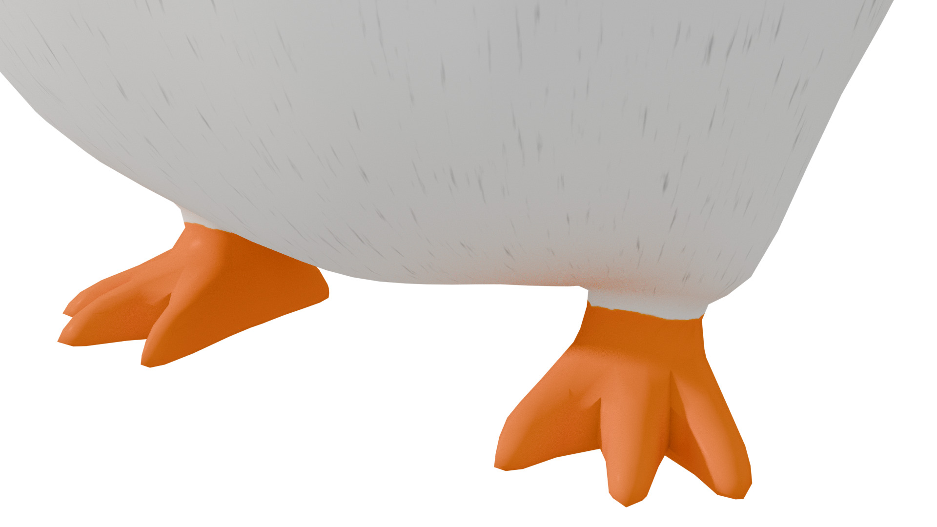 Kowalski from Penguins of Madagascar Low-poly 3D model_12