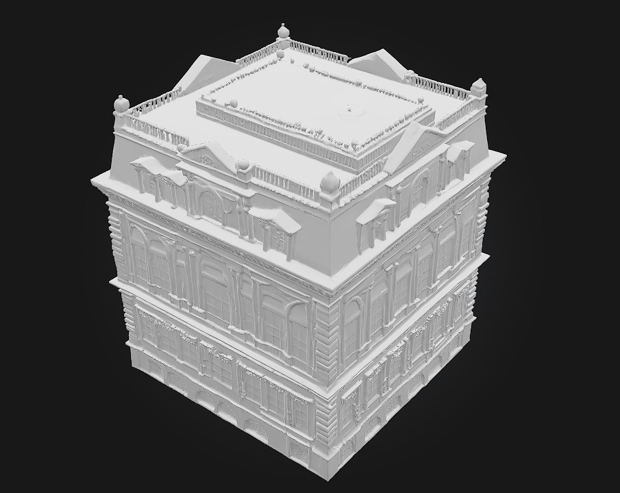  Architectural Elegance in Miniature 3D model_6