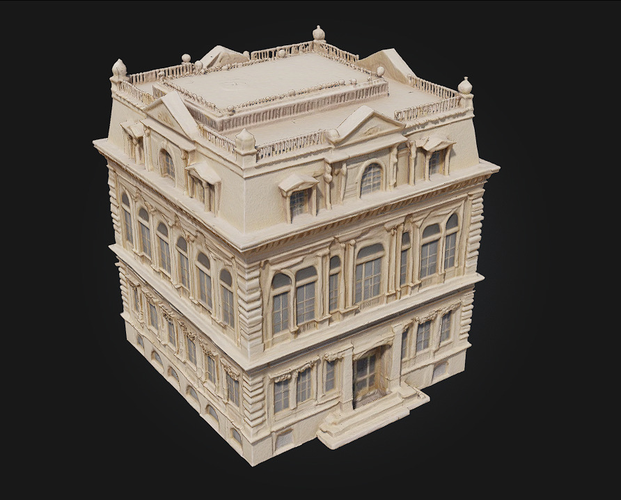  Architectural Elegance in Miniature 3D model_3