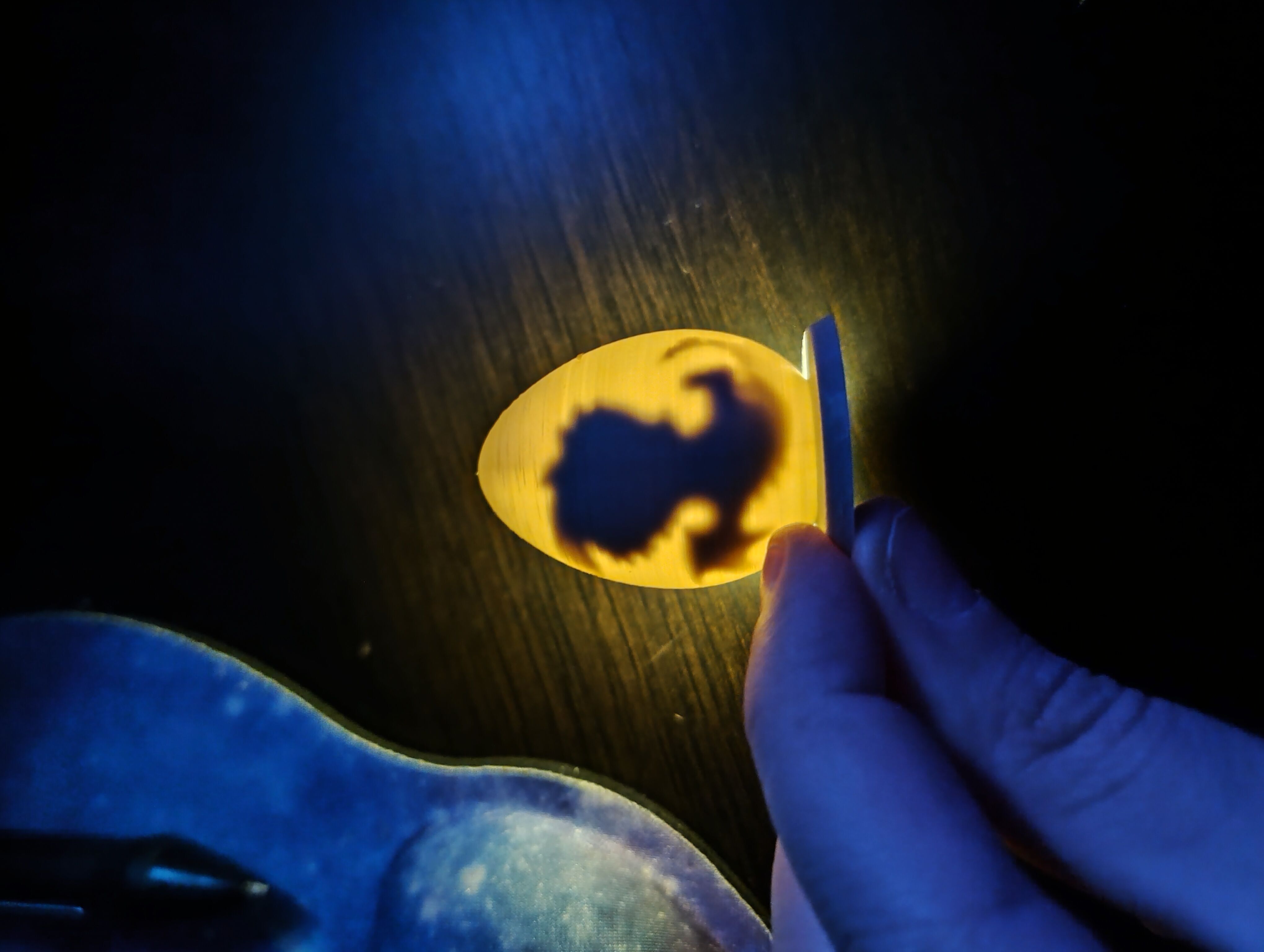 Easter Dragon Egg Amber Light Effect 3D print model_1