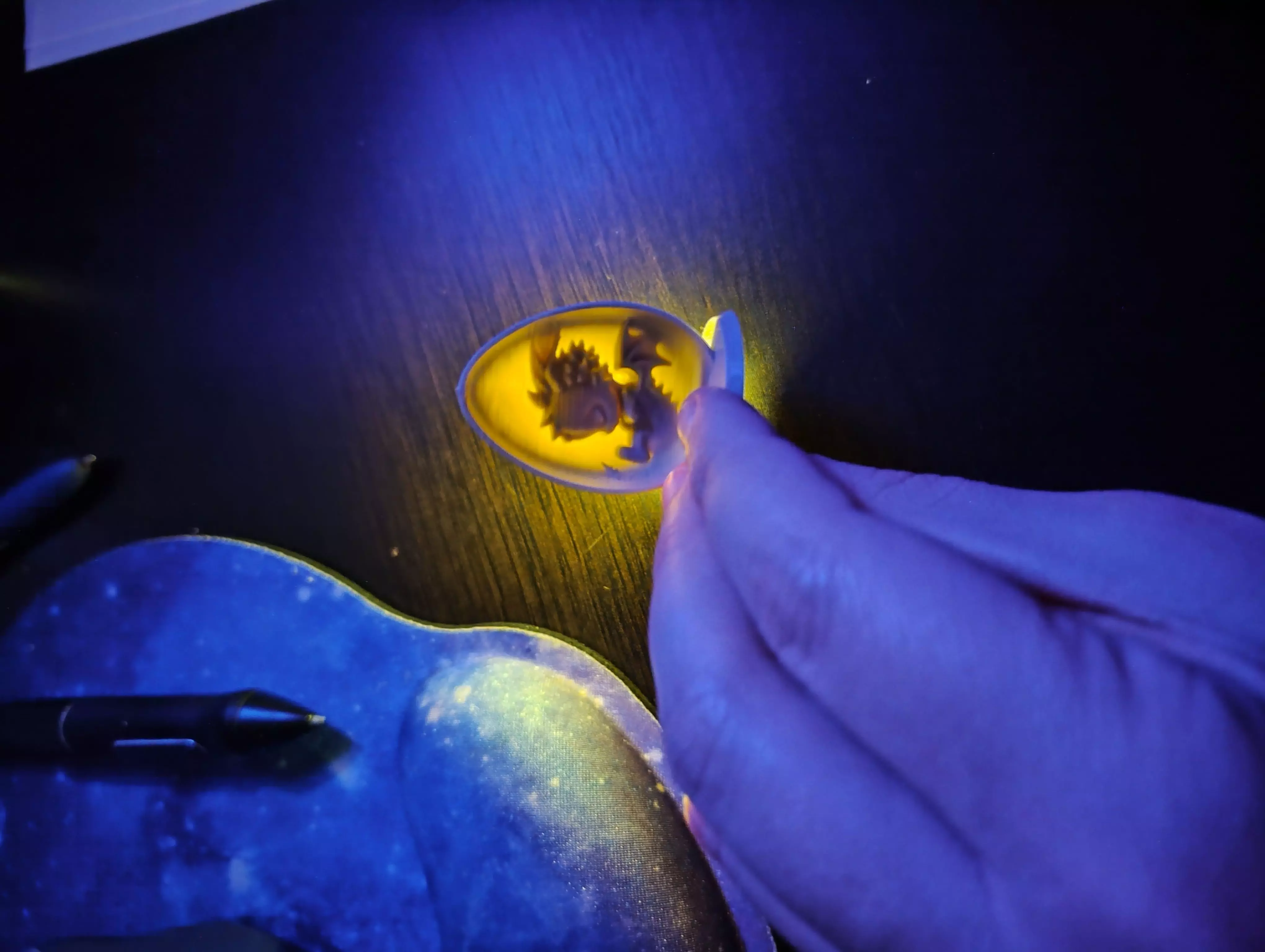 Easter Dragon Egg Amber Light Effect 3D print model_0