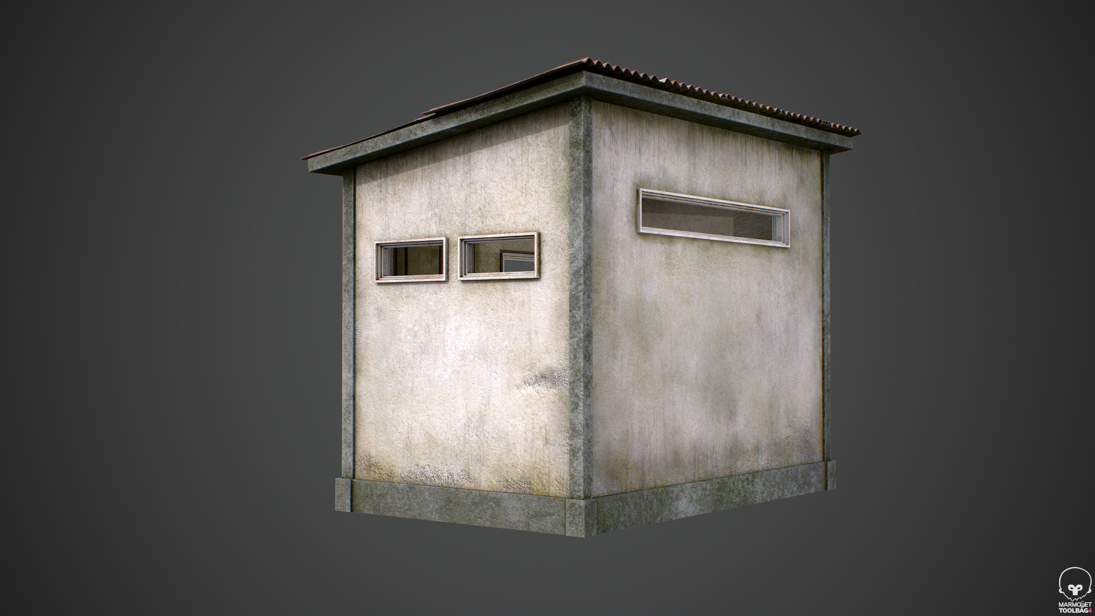 Battle Royale Shack - Realistic Game Asset Low-poly 3D model_4