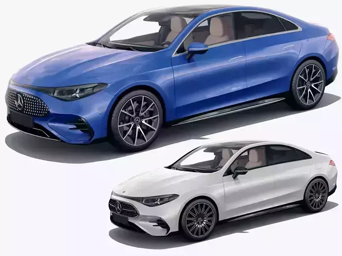 Mercedes-Benz CLA 2026 two versions with interior