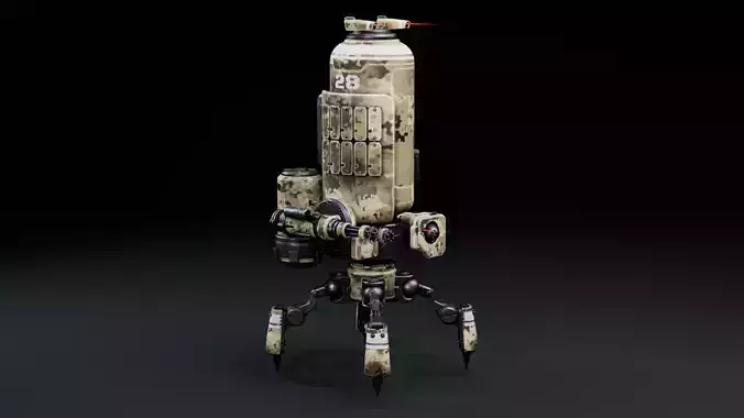 Etasphera28 Low-poly 3D model