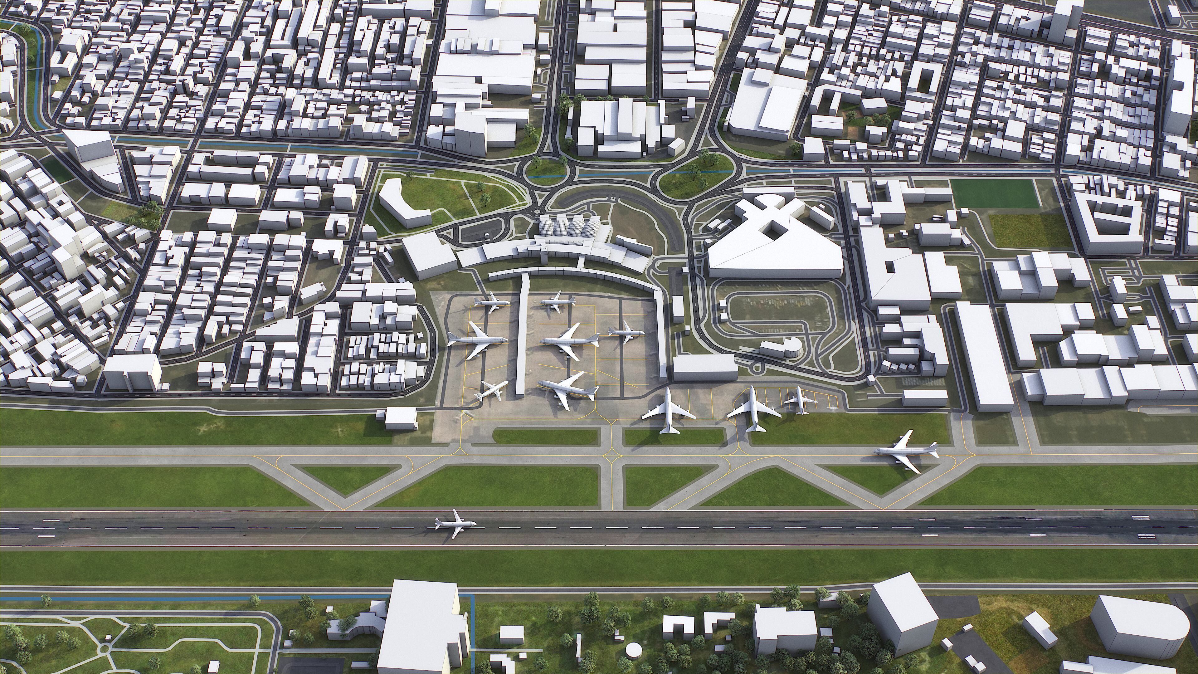 Medellin - 3D City Model Low-poly 3D model_17