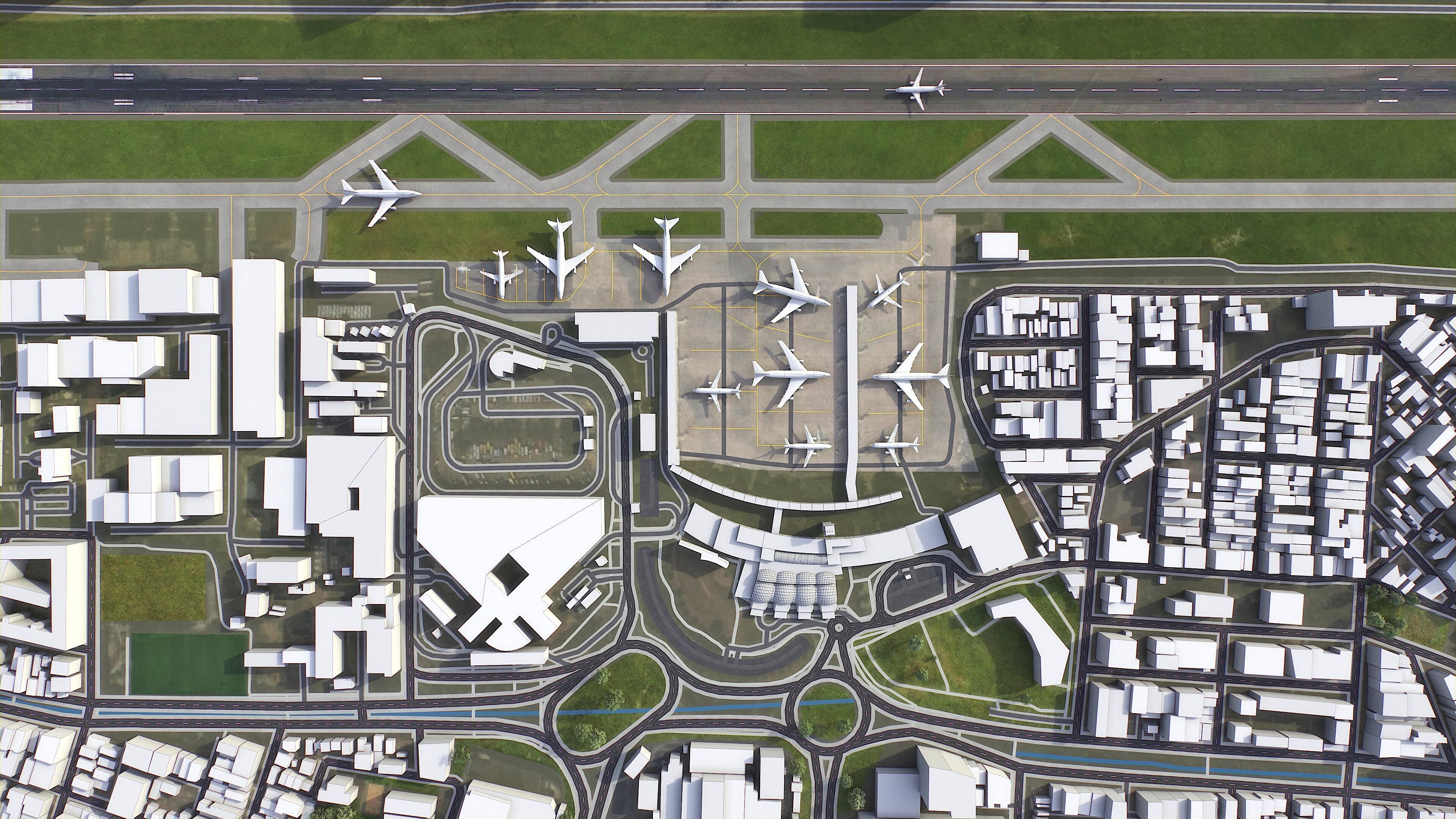 Medellin - 3D City Model Low-poly 3D model_19