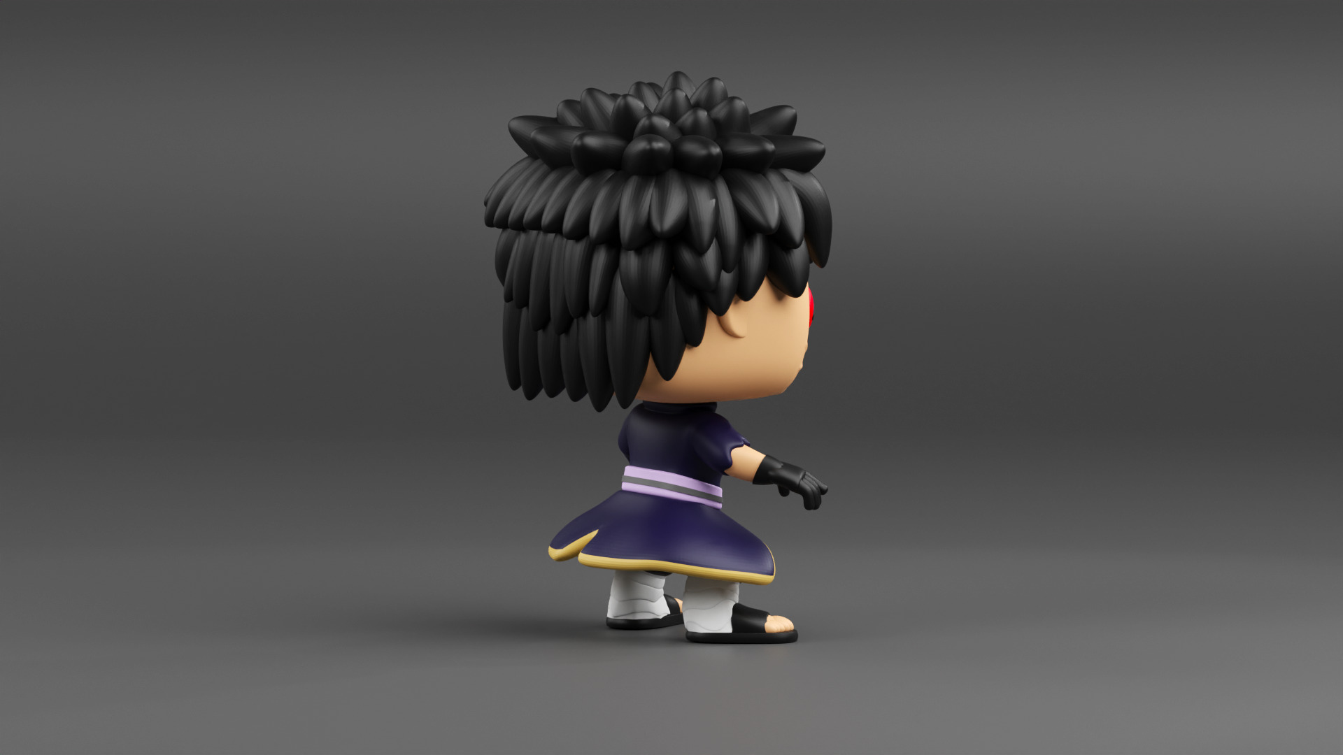 Obito Uchiha funko from Naruto shippuden 3D print model_10