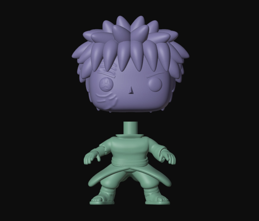 Obito Uchiha funko from Naruto shippuden 3D print model_2