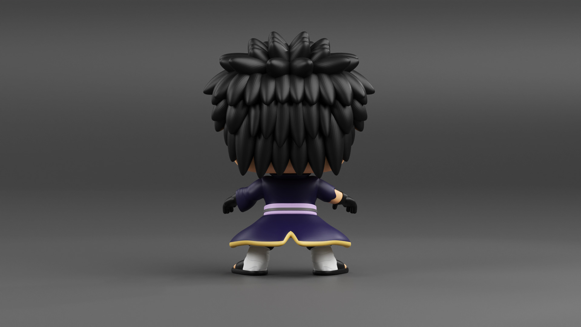 Obito Uchiha funko from Naruto shippuden 3D print model_12