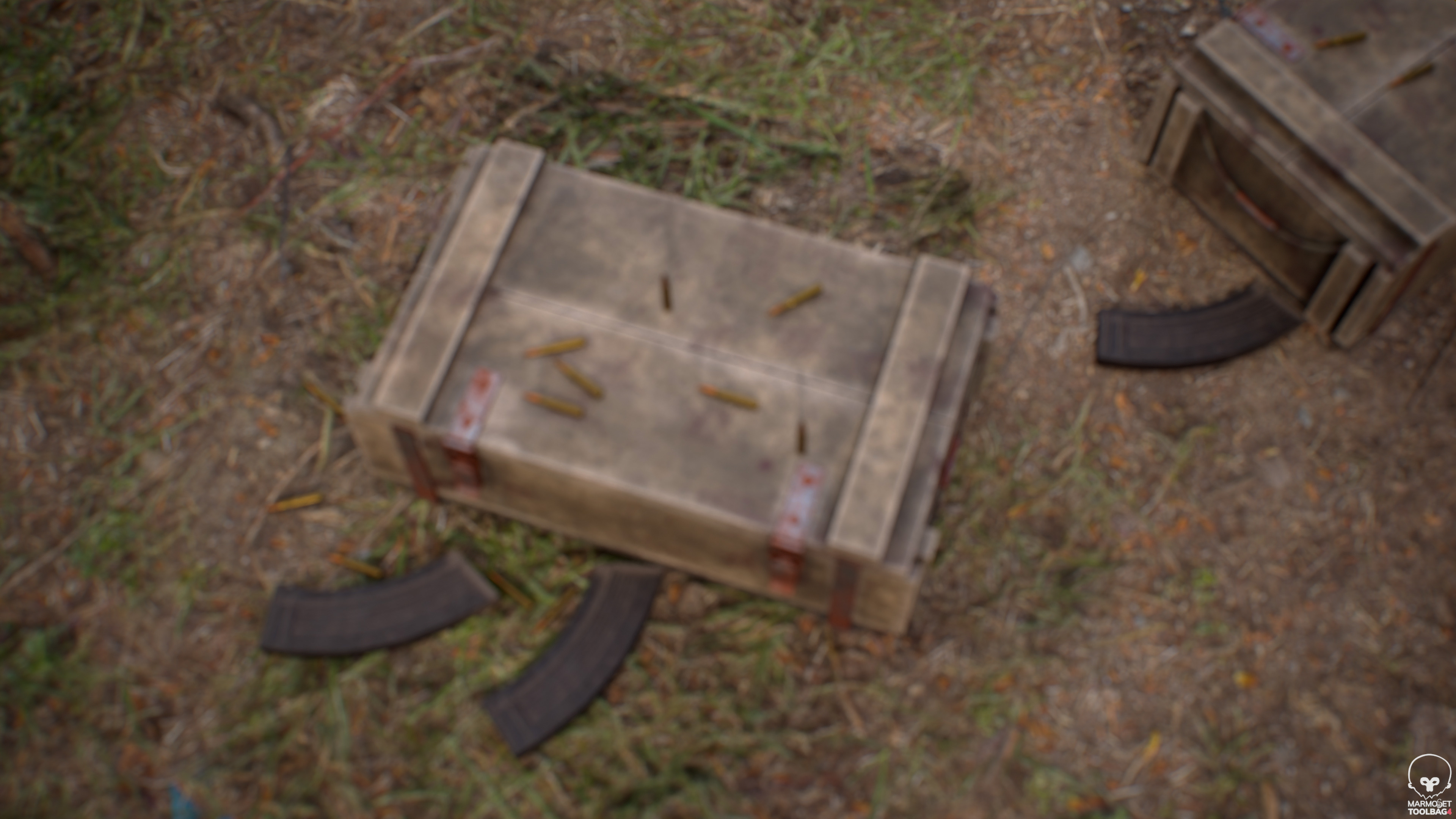 Realistic Military Loot Crate - AAA Asset Low-poly 3D model_4