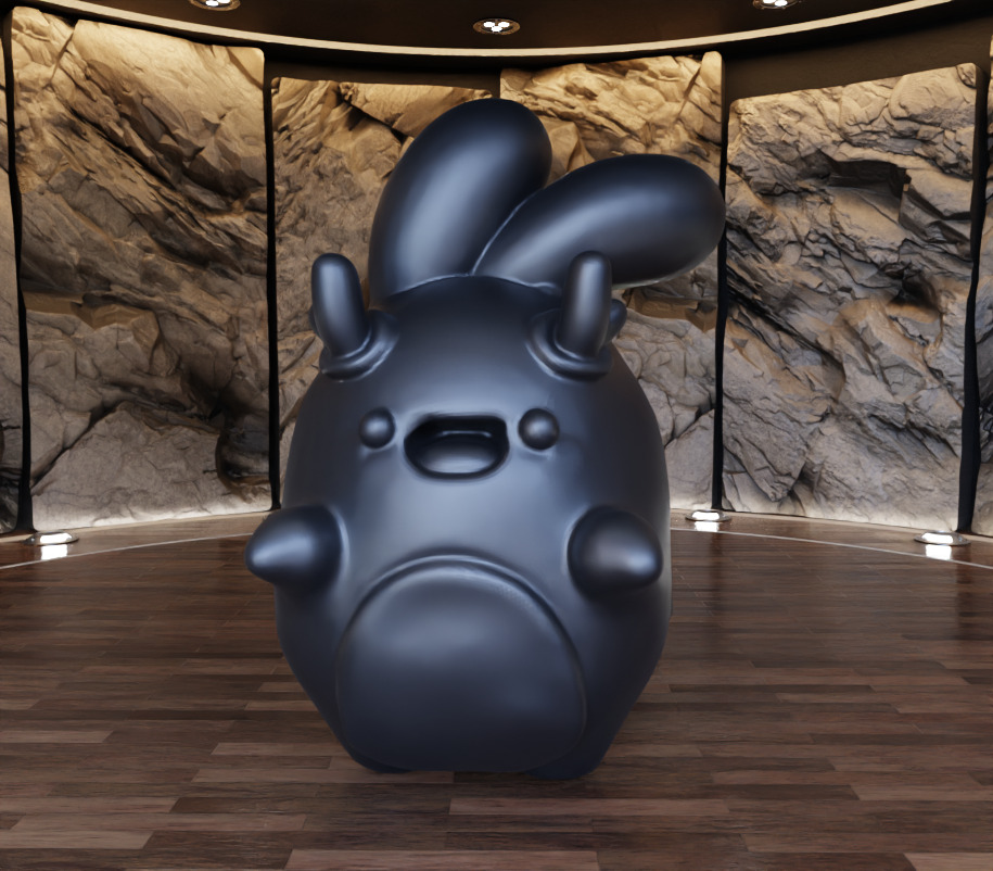 One Tooth Ngaew Figure Fan Art Toy  3D print model_15