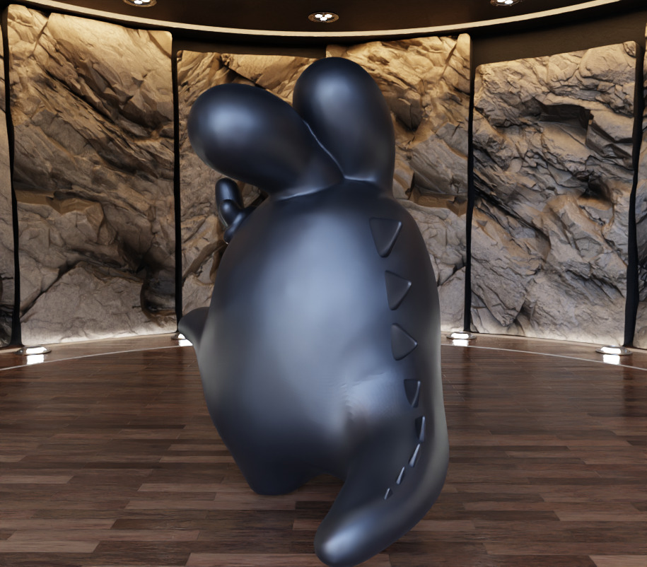 One Tooth Ngaew Figure Fan Art Toy  3D print model_9