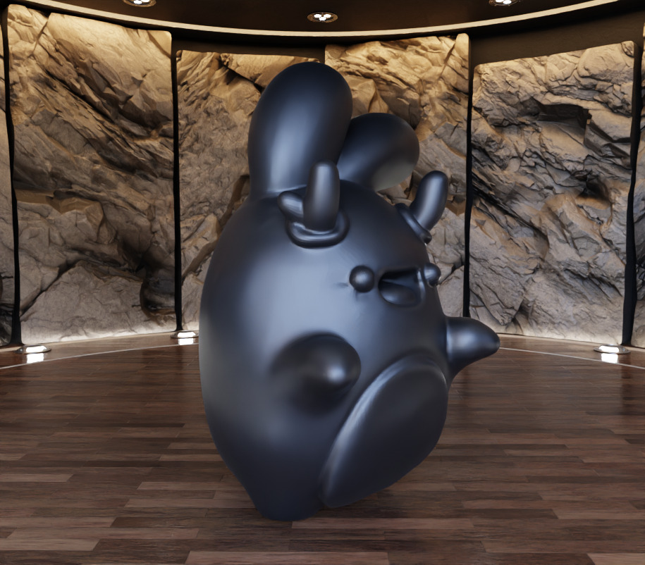 One Tooth Ngaew Figure Fan Art Toy  3D print model_4