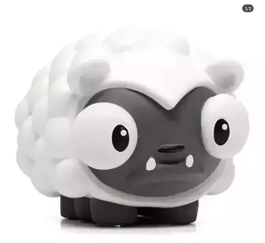 Bubbles Sheep Figure Fan Art Toy 