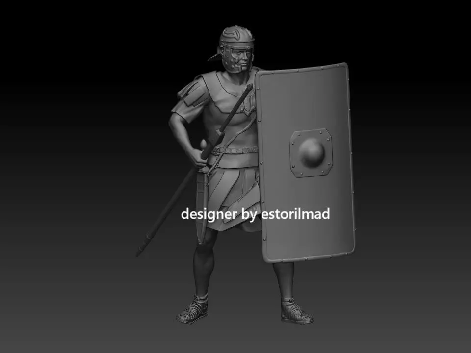 ROMAN PRAETORIAN SOLDIER 3D print model