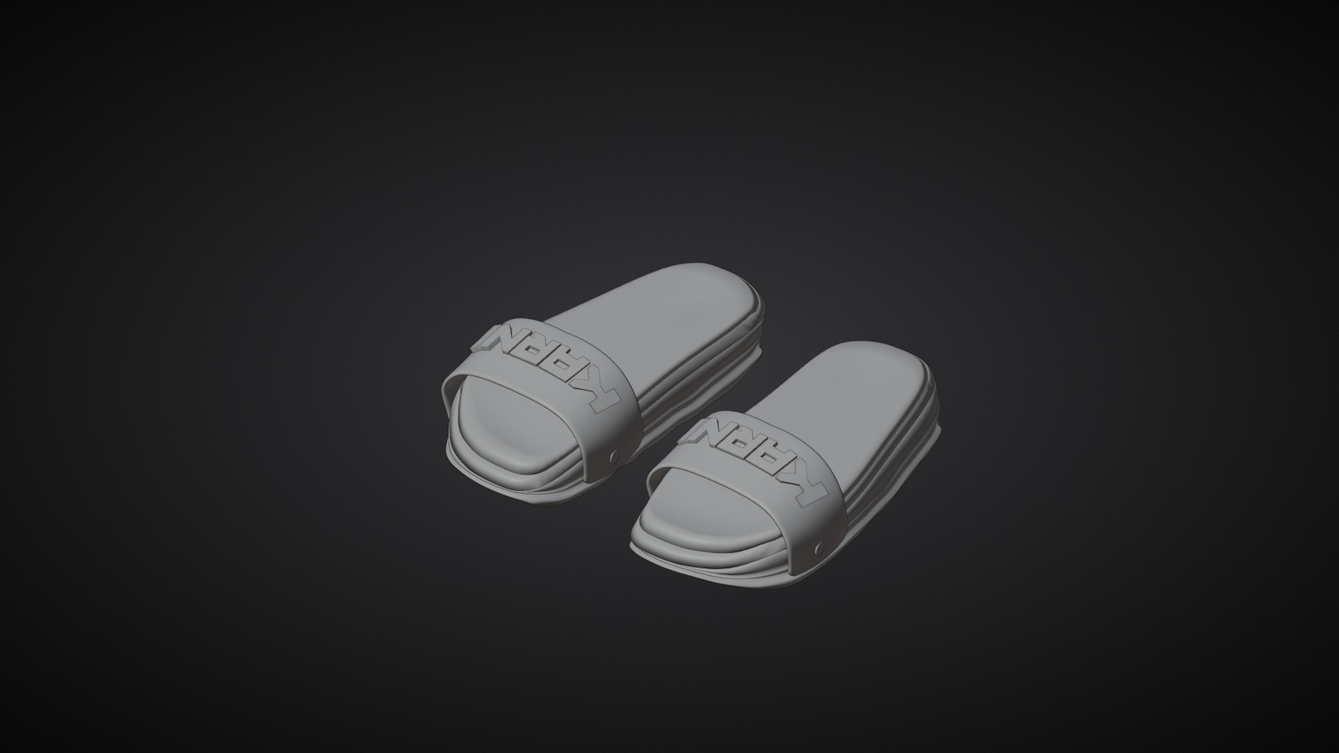 KARNI by Kivonte Slides Shoes 3d model Free 3D model_12