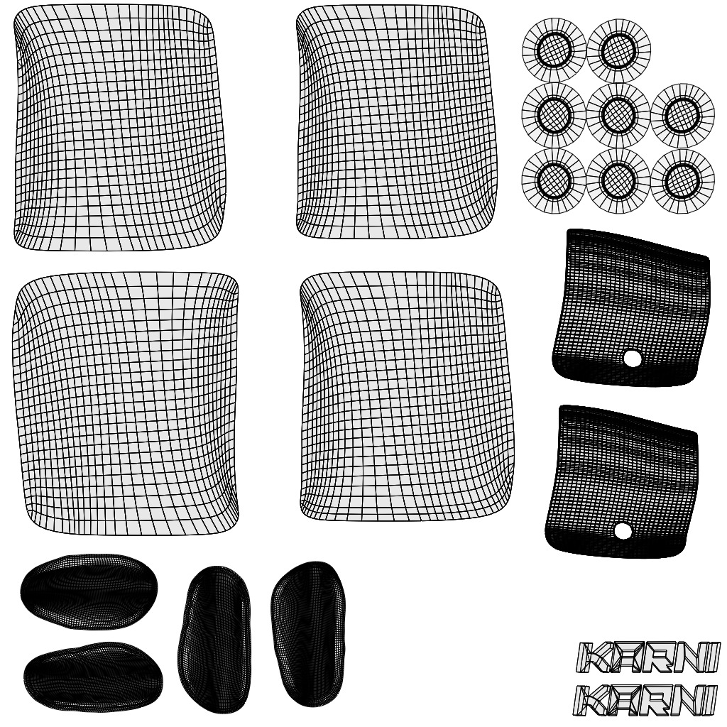 KARNI by Kivonte Slides Shoes 3d model Free 3D model_11