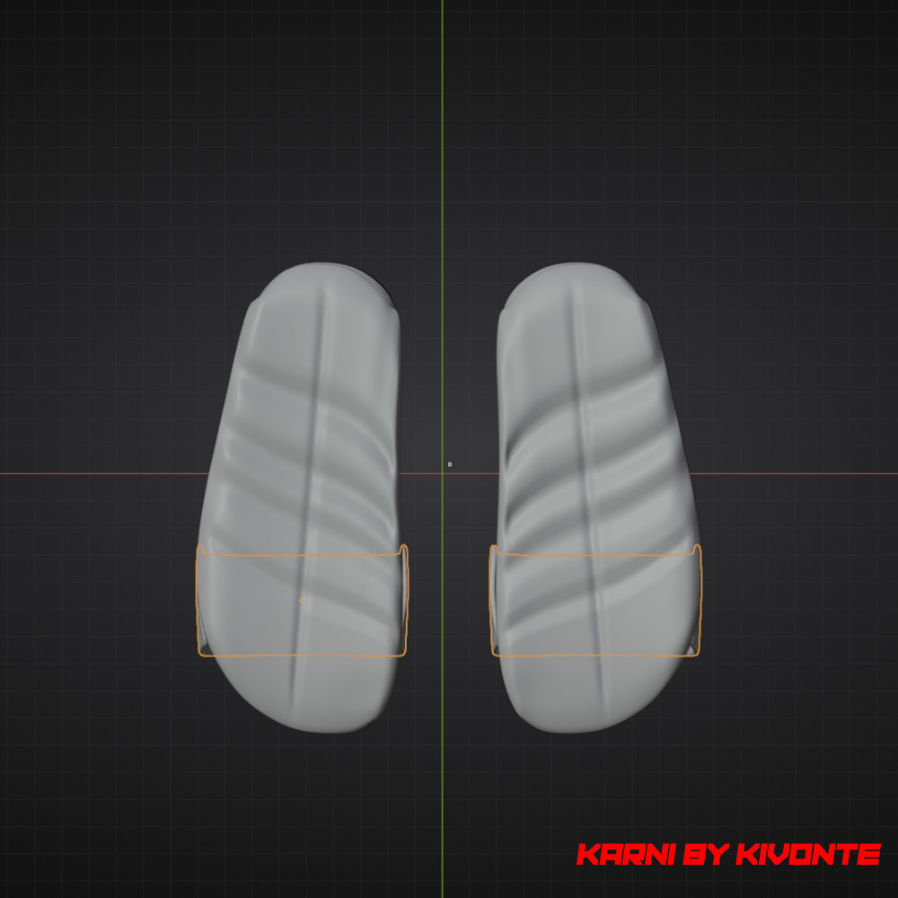 KARNI by Kivonte Slides Shoes 3d model Free 3D model_9