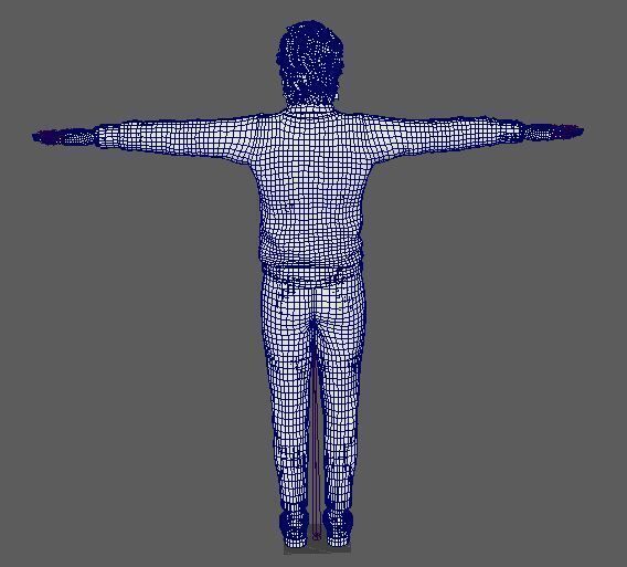 James Marsden Character Low-poly 3D model_26