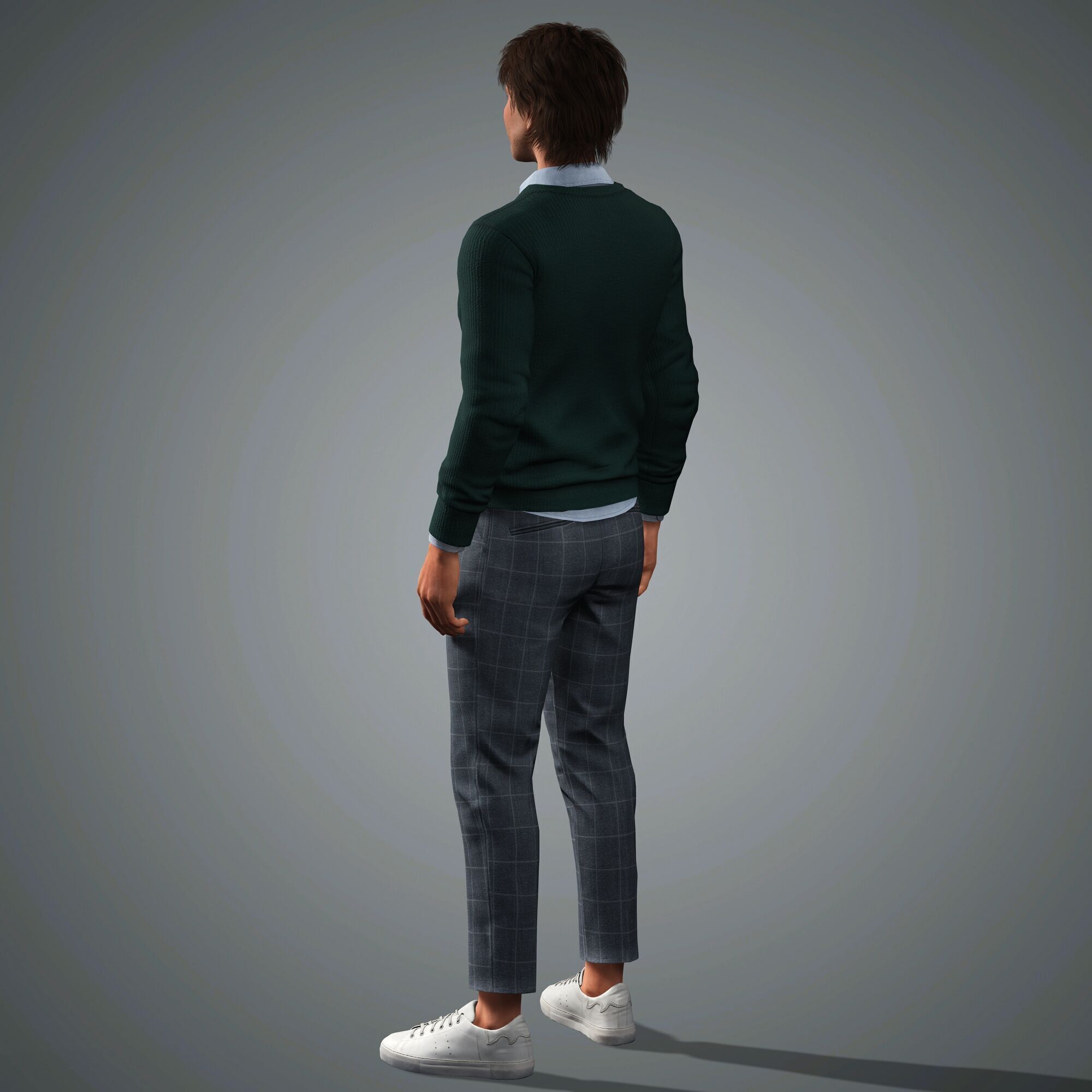 James Marsden Character Low-poly 3D model_18