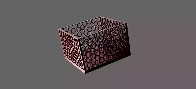 Voronoi Pattern Crate