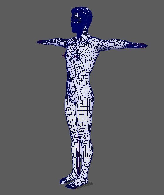 Andrew Lincoln Character Low-poly 3D model_28