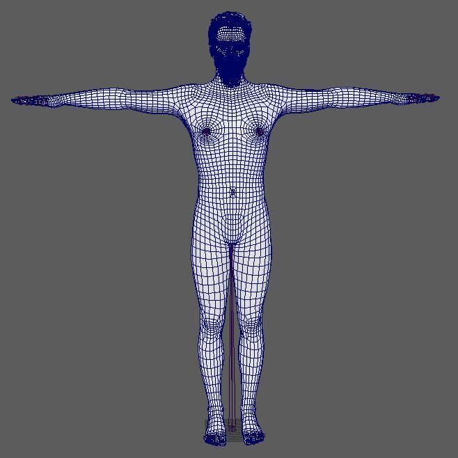 Andrew Lincoln Character Low-poly 3D model_27