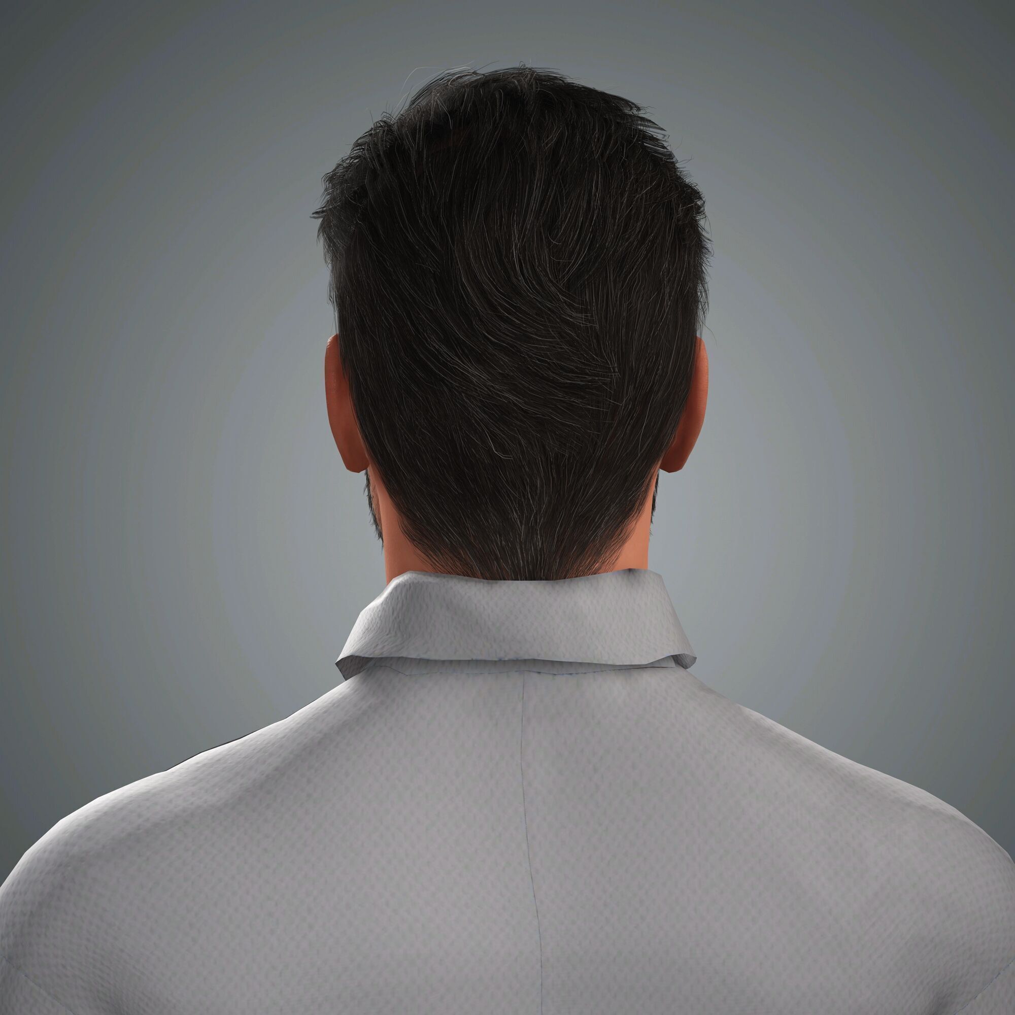 Andrew Lincoln Character Low-poly 3D model_5